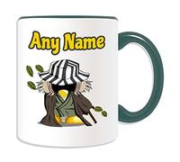 Personalised Gift - Kisuke Mug (Penguin Cartoon Character Costume Colour Options) Unique Name Message Silly Funny Urahara Anime Superhero Hero Super Bleach Death God