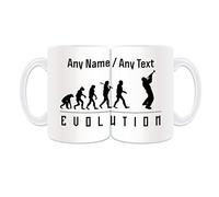 Personalised Gift LARGE Trumpet Mug (Evolution Wrapped Design White) Name Message Unique Player Outline Event Hobby Classical Music Musician Symphony Orchestra Band Jazz Horn Brass History