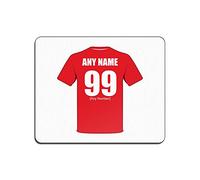 Personalised Gift - Leyton Orient Mouse Mat (Football Club Design Theme, Colour Options) - Any Name/Message on Your Unique Pad MouseMat MousePad - The Orient Os