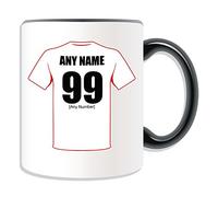 Personalised Gift - Milton Keynes Dons Mug (Football Design Theme, Colour Options) - Any Name/Message on Your Unique Mug - The MK Club