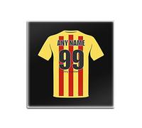 Personalised Gift - Partick Thistle Square Gloss Hardboard Coaster (Football Club Design Theme, Colour Options) - Any Name / Message on Your Unique Mat Pad - The Jags Harry Wraggs Maryhill Magyars