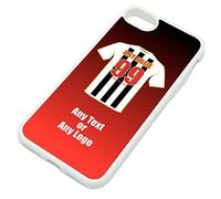 Personalised Gift - St. Mirren iPhone 7/8 Case (Football Design Colour) - Any Name Message Unique TPU Mobile Cover Apple - The Saints Buddies Club