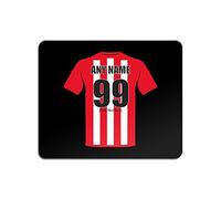 Personalised Gift - Sunderland Mouse Mat (Football Club Design Theme, Colour Options) - Any Name/Message on Your Unique Pad MouseMat MousePad - The Black Cats AFC