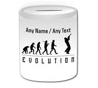 Personalised Gift - Trumpet Money Box (Evolution Design White) Any Name Message Unique - Player Outline Event Hobby Classical Music Musician Symphony Orchestra Band Jazz Horn Brass History