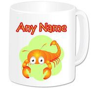 Personalised Gifts - Animal Insect Scorpion Mug Coffee Tea Cup with Name - Novelty Birthday Christmas Gardening Gifts for Kids Women Men