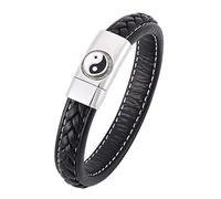 Personalised Gifts Stretch Bracelet Men's Bracelet Woven Bangle Family Wrist Chain Stainless Steel with Magnetic Clasp