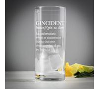 Personalised Gincident Highball Glass