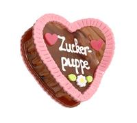 Personalised Gingerbread Holiday Heart Hair Claw Clip for Women, 1 Piece