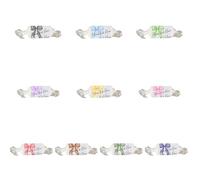 Personalised Gingham Bow Chocolate Neapolitan Squares Coins Love Heart Roll Happy 18th 21st Birthday Congratulations Thank You 30 40 50 60 Baby Shower Party Favour Gift (5, Love Heart)