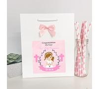 Personalised Girls First Holy Communion Boutique Gift Bag