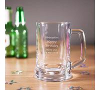 Personalised Glass Tankard