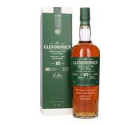 Personalised Glendronach 15 Year Old Single Malt Scotch Whisky Gift for Men | Custom Engraved Whisky Bottle | Glendronach 15 Custom Engraving | Gift for Birthday, Xmas, Anniversary (70cl / 46%)