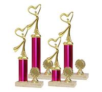 Personalised Gold Modern Dance Trophy Achievement Multi Award Engraved - Enter Your Own Custom Text (Medium)