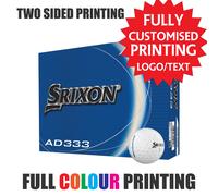 Personalised Golf Balls CUSTOM IMAGE/LOGO Titleist Pro V1 Callaway Srixon Taylor