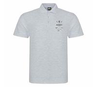 Personalised Golf Polo T Shirt: Custom Golfing T-Shirt for Dad - For Fathers Golf Gift Tee Top Style 3