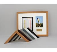 Personalised Golf Score Card Display Frame, With 6x4 Photo. 30x40cm Frame | Score Card sizes can vary - Check your size before purchase. (Black Frame - Black Mount - Silver Plaque)