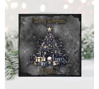 Personalised - Gothic Merry Creepmas- Christmas Card