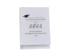 Personalised Graduation Photo Album 100x6x4 Leaf Number Design