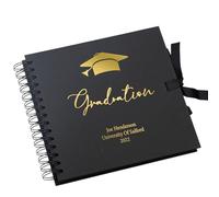 Personalised Graduation Scrapbook, Photo Album or Guest Book Gift