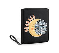 Personalised Grandad, Dad, Daddy, ANY NAME If We Had a Star for Every Reason Why We Love You, Present for Father’s Day, Birthday, Essential Travel/Tech Organiser. (Black)