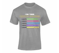 Personalised Grandfather Wars Novelty T-Shirts: Funny, Retro, and Customisable Star Designs - For Fathers & Grandad Gifts