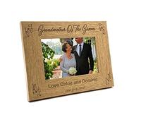 Personalised Grandmother Of The Groom Photo Frame Wedding Gift (8 x 10 Inch)