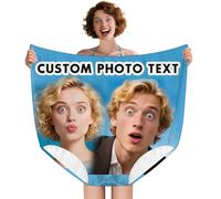 Personalised Granny Pants with Face Photo, Oversize Granny Panties Plus Size Funny Knickers for Women Novelty Underwear Giant Knickers Joke, Custom Face Pants, Gag Gifts Joke White Elephant Gifts
