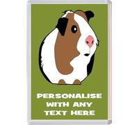Personalised Guinea Pig 96 x 67mm Jumbo Fridge Magnet - Any Text/Name