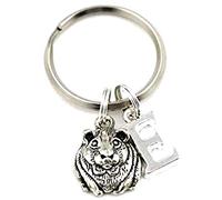 Personalised Guinea Pig Skinny Pigs Cavy Pets Memorial Animal Gifts Keyring