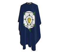 Personalised Hair Colouring Cape, Yorkshire Flag, Salon Gowns Anti-static Salon Cape for Hairdresser Styling Salons