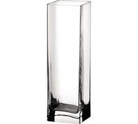Personalised Hand Made Glass Vase, Laser Engraved with Any Message - Enter Your Own Custom Text (Tall)