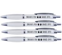 Personalised Hands Off ® MY PEN X 4. YOUR FIRST NAME PRINTED ie, Jack, Sarah, Luke ect