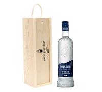 Personalised Happy Birthday Eristoff Vodka Gift Set - Birthday Gifts for Men, Gifts for Her, Mens Gift Set, Alcohol Gift Set, Gift Sets for Men