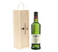 Personalised Happy Birthday Glenfiddich 12 Year Whisky Gift Set - Birthday Gifts for Men, Gifts for Her, Mens Gift Set, Alcohol Gift Set, Gift Sets for Men