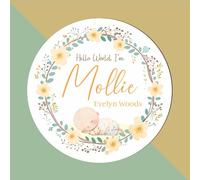 Personalised Hello World Baby Plaque with Floral & Gold Frame - 11 Colour Options, Ideal as a New Baby Present for Mums, New Parents, Baby Arrival Keepsake (Yellow Floral)