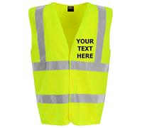 Personalised Hi Vis Vest Jacket - Reflective Vest Workwear, High Vis Vests, Work Tops For Men, Hi Vis Jackets, Hi Viz Vests Yellow, High Vis Horse Riding, Reflective Jacket Hi Vis Vests