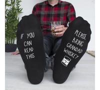 Personalised Hidden Message Whiskey Socks