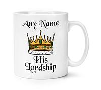 Personalised His Lordship 10oz Mug Cup