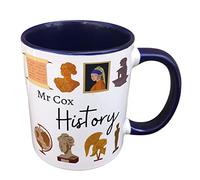 Personalised History Mug - Historian Museum Mug - Personalised History Teacher Mug - History Student Mug - History Teacher Gift (Red)