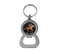 Personalised Horse Racing Bottle Opener Keyring Customised Birthday Gift R225