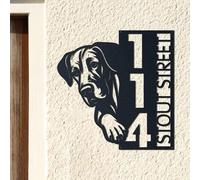 Personalised House Numbers Plaques Great Dane Door Number Plaques for Wall House Signs for Outside Dog Lover Gift Custom Address Sign Front Porch Decor House Warming Gifts New Home Gifts