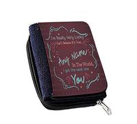 Personalised I Got The Best One Nanna Nanny Mom Aunt Sister Any Name Themed Mothers Day Christmas Birthday Present Gift Inspired Women's Denim Coin Wallet.