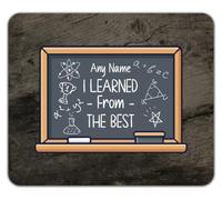 Personalised I Learned the Best from the Best Mouse Mat Pad 24cm x 19cm