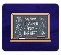 Personalised I Learned the Best from the Best Mouse Mat Pad 24cm x 19cm