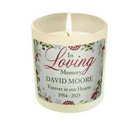 Personalised In Loving Memory Scented Jar Candle