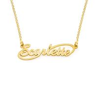 Personalised Infinity Name Necklace - Personalised with Your Own / Available Names, Various Sterling Silver, No Gemstone, Various, Sterling Silver, No Gemstone