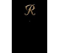 Personalised Initial Letter R Notebook Monogrammed Writing Journal: Custom stationery present