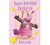 Personalised Inside Out Bing Bong Inspired Birthday Card For Girl - Gorgeous !