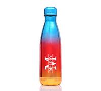 Personalised Insulated Water Bottle 500ML Water Bottles for Women Men 24 Hours Cold & 12 Hours Hot Vacuum Flask Stainless Steel Bottles for Birthday Christmas Her Mum(Blue to Red to Gold)
