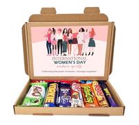 Personalised International Women's Day Delight: Empowering Treat Box Gift Employee Appreciation Corporate Inspirational Women hug - Chocolates